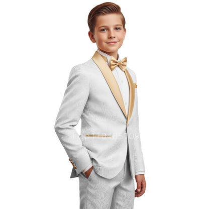 Boys' Jacquard 2-Piece Formal Suit