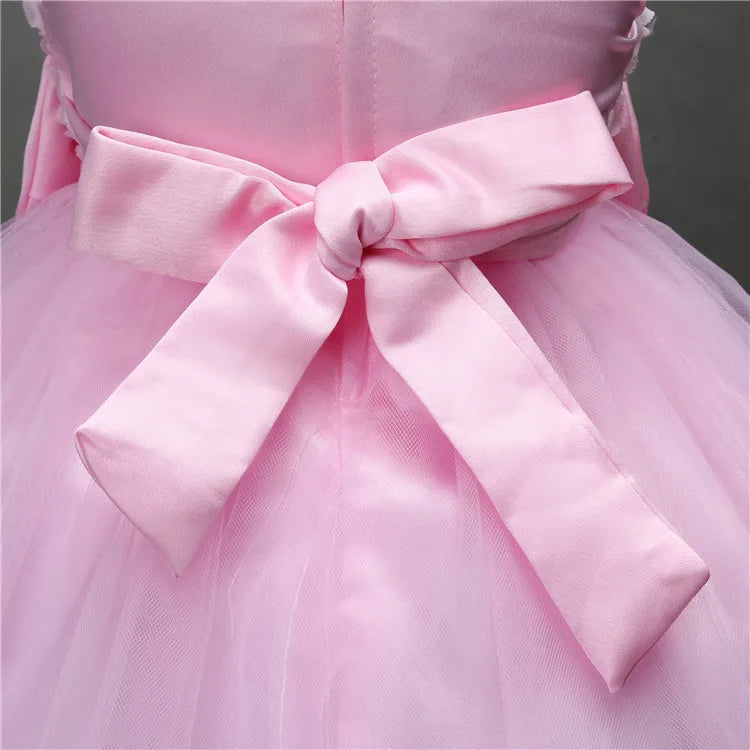 Princess Petal Layered Tulle Dress