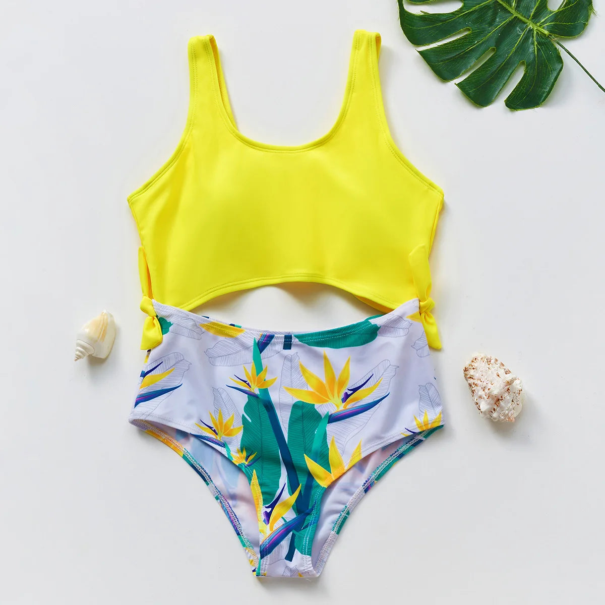 UV Baby Girl Swimsuit Two Piece Swimming Jumpsuit Ruffles Bathing Suit Summer Sleeveless Kids Swimwear for Girls 3-10 Years