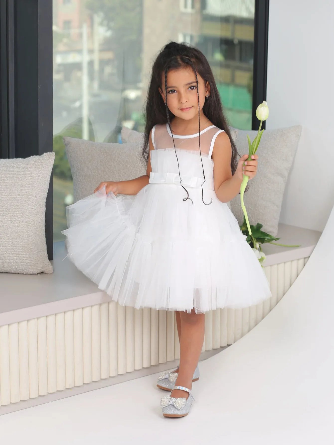 Girls’ Tulle Party Dress
