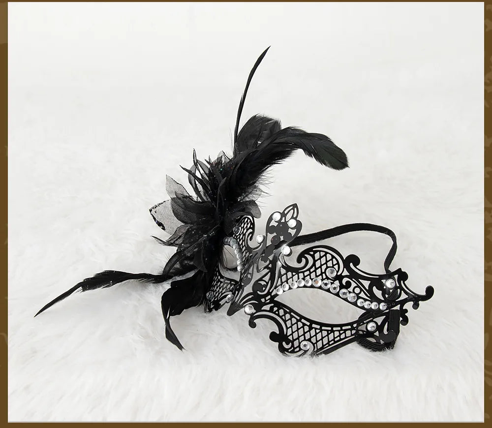 Black Lace Masquerade Mask