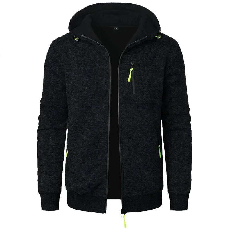 Men’s Casual Zip Hoodie Sweatshirt - The Dock Drop