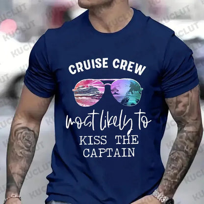 Unisex Cruise Crew Graphic T-Shirt – Vacation Party Tee
