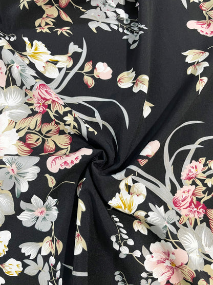 Women’s Floral High-Slit Halter Dress – Sleeveless, Summer Maxi