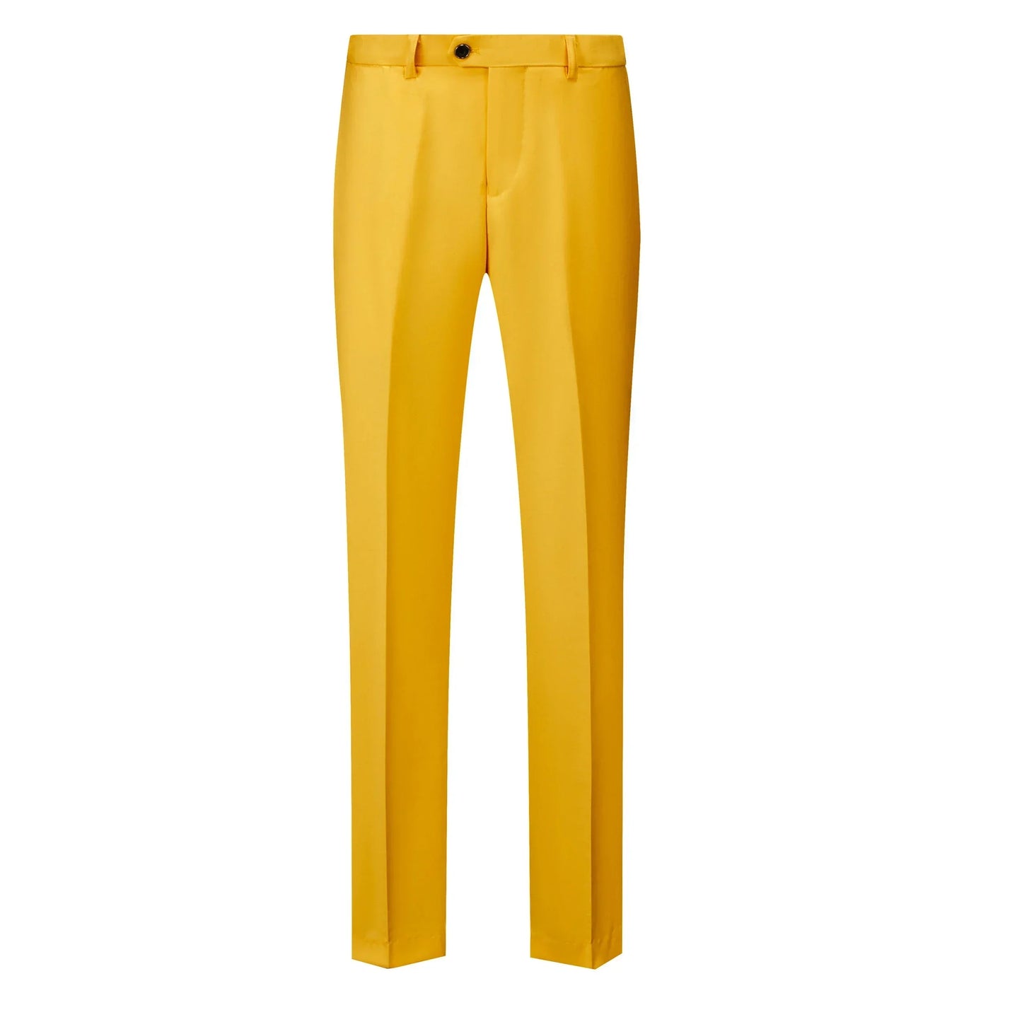 Solid Formal Tailored Suit Trousers