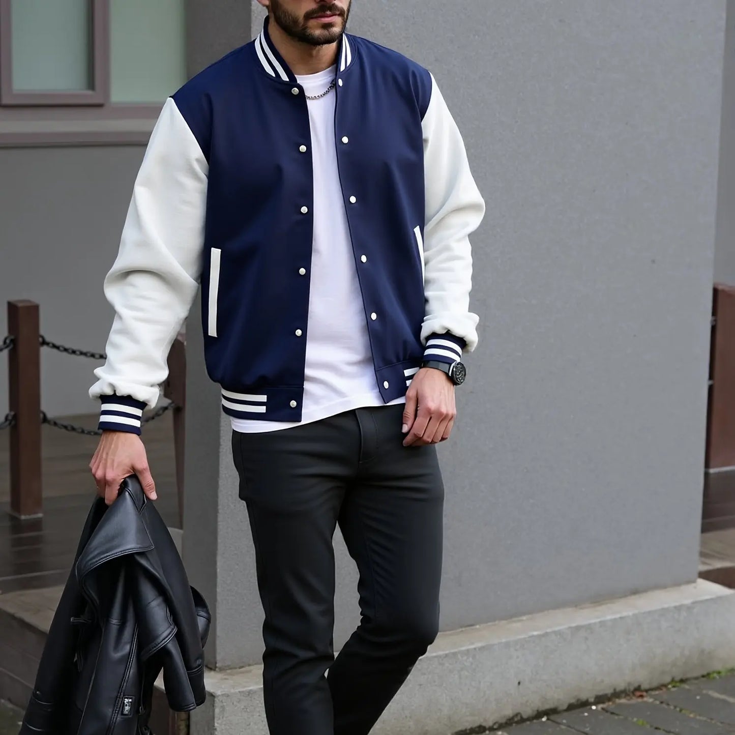 Men’s Varsity Letterman Jacket