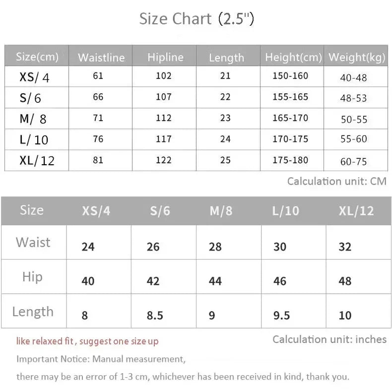 Women’s Quick-Dry Athletic Shorts – High Waist, Zipper Pockets