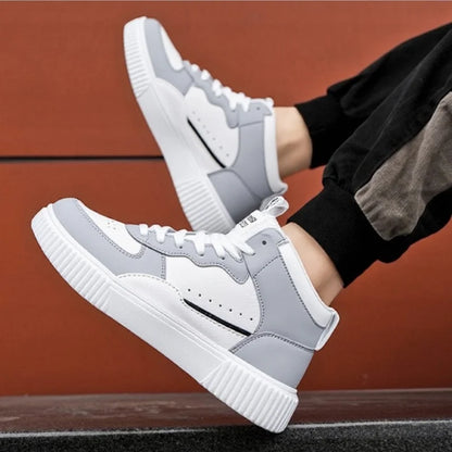Men’s Athletic Sneakers – Lightweight Breathable Lace-Up Running Shoes