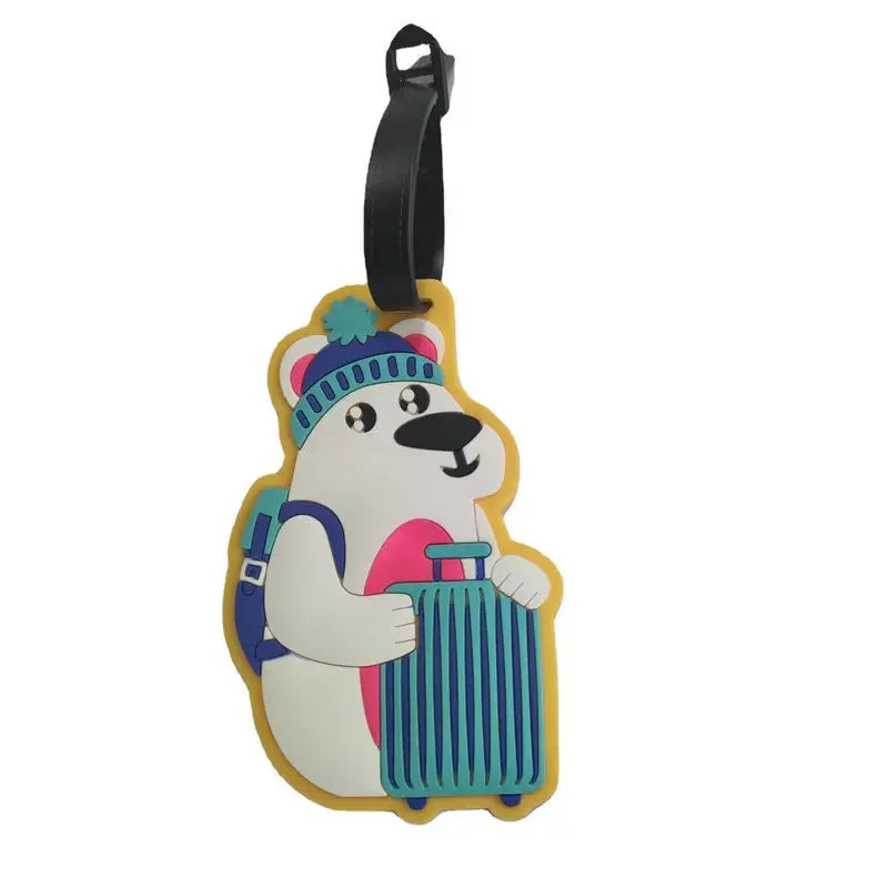 Avocado Silicone Luggage Tag – Fun Travel Accessory