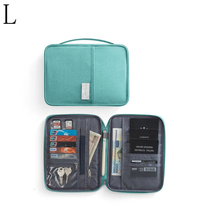 Travel Passport Wallet & Document Organizer – Family Cruise Essentials