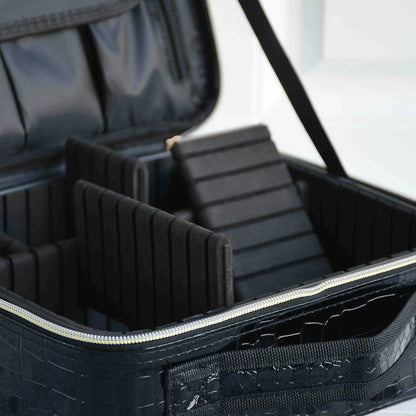 Travel Makeup Organizer Case – Portable Zipper Storage