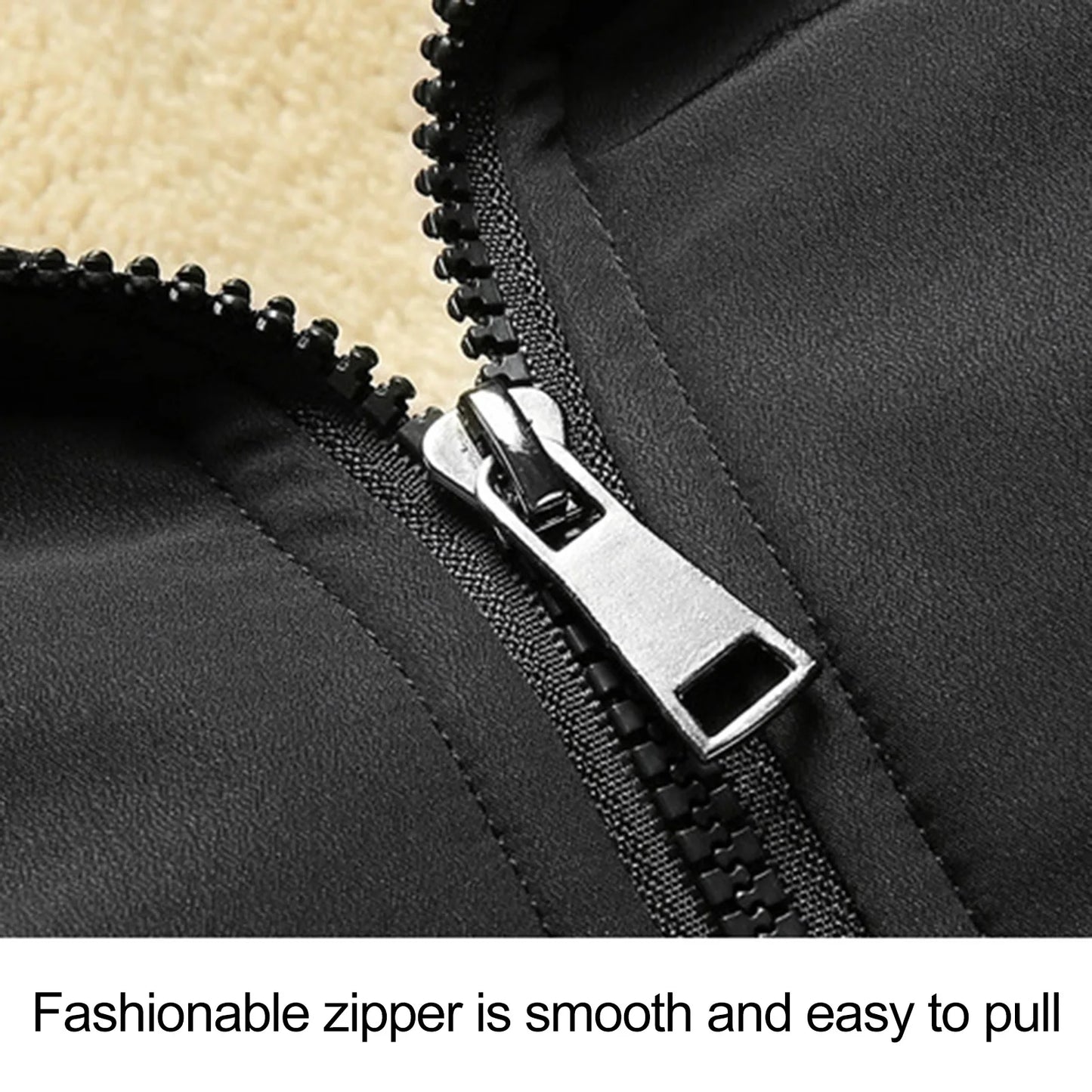 Men’s Sherpa-Lined Denim Jacket