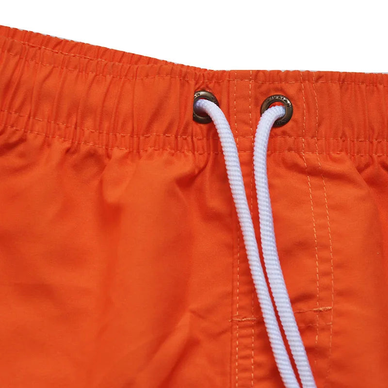 Men’s Quick-Dry Color Block Swim Shorts