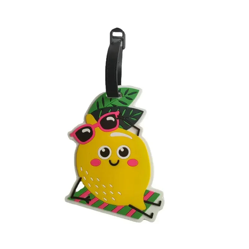 Avocado Silicone Luggage Tag – Fun Travel Accessory