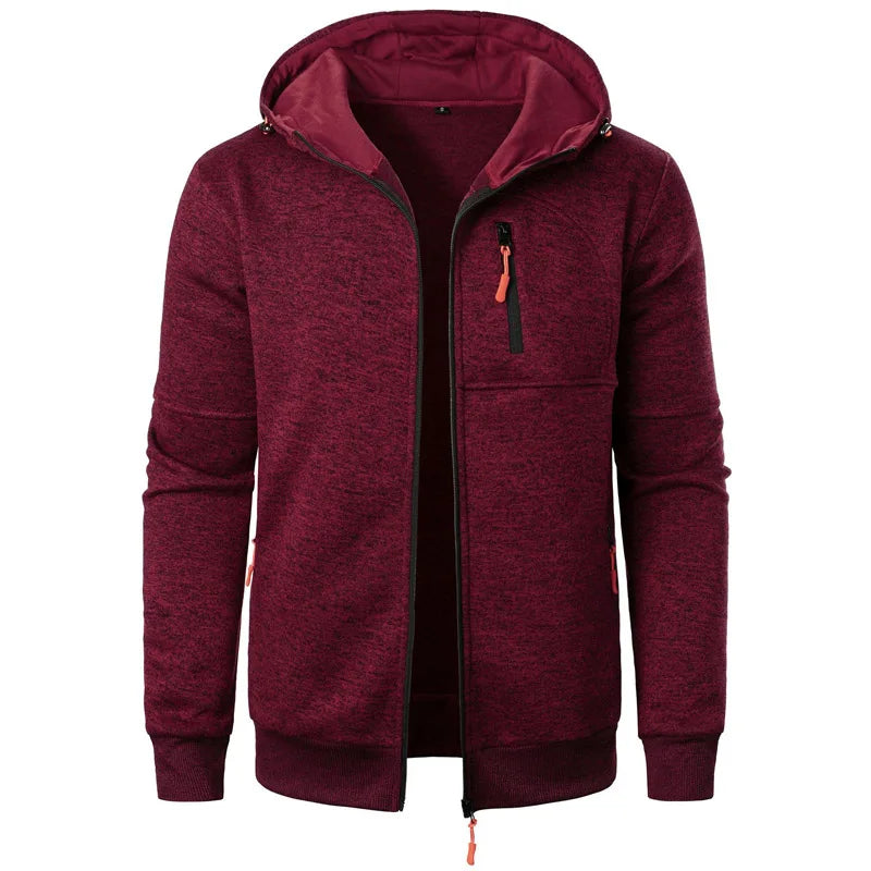 Men’s Casual Zip Hoodie Sweatshirt - The Dock Drop