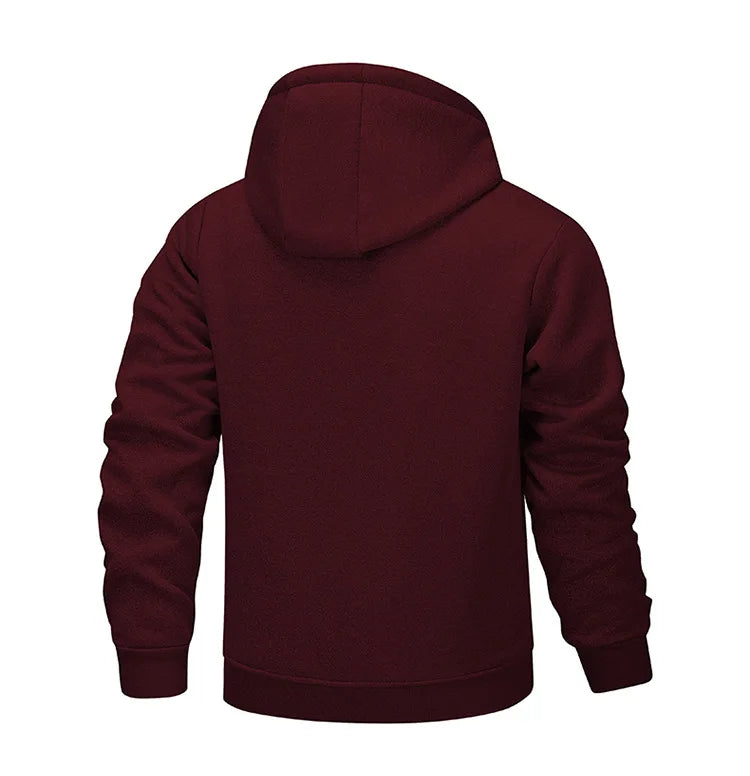 Men’s Sherpa-Lined Zip Hoodie
