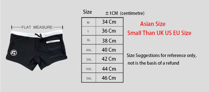 Men’s Low-Waist Surf Trunks