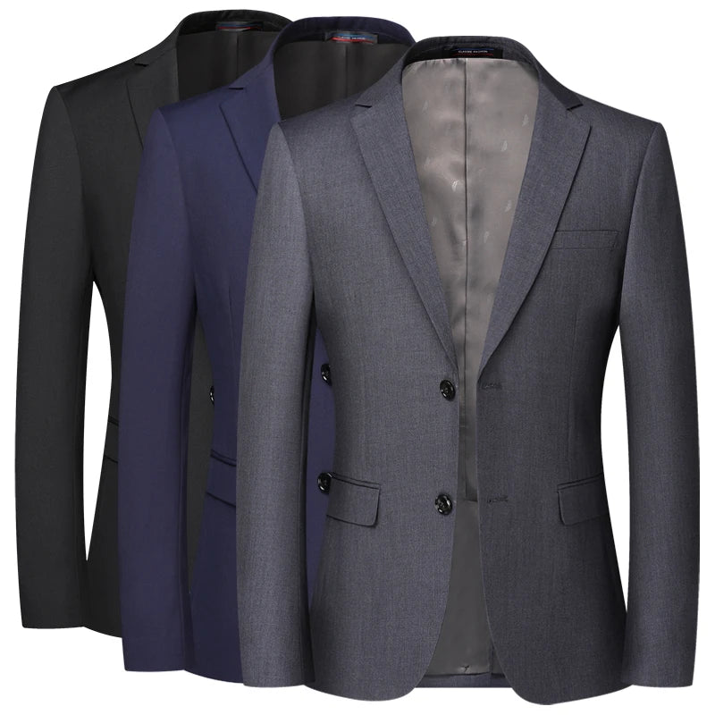 Men’s Modern Slim-Fit Blazer – Formal, Travel-Ready & Cruise-Sharp