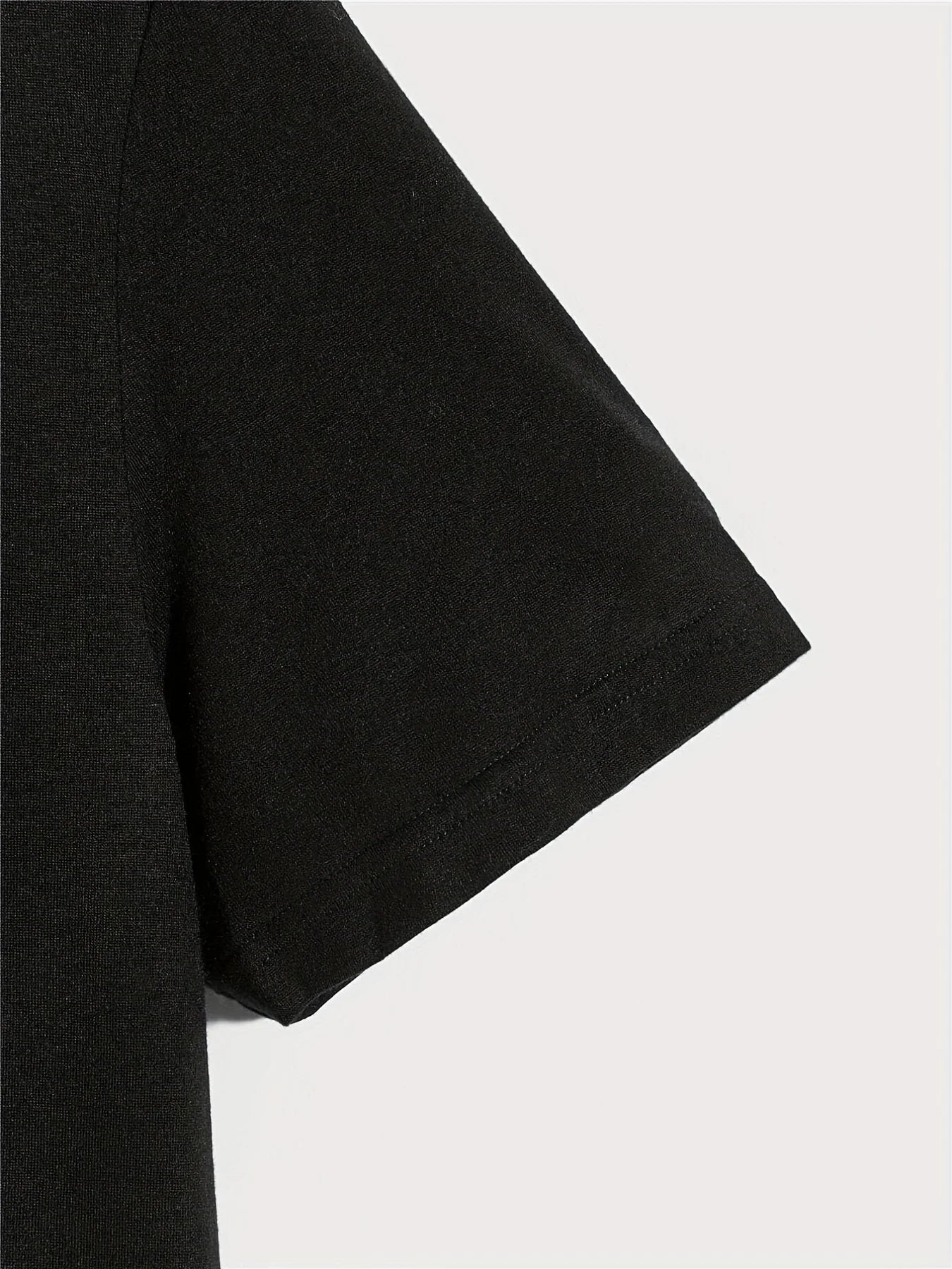 Men’s Cotton Compass Graphic T – Shirt – Lightweight Travel Comfort – Light Blue – L