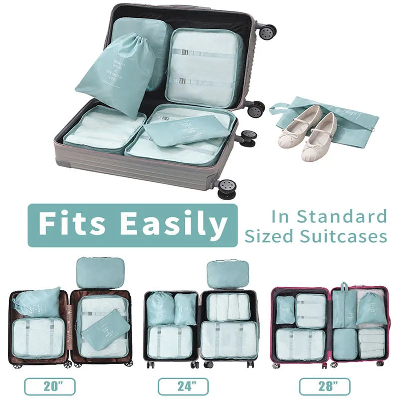 Cruise Packing Cube Organizer Set - 7 Piece