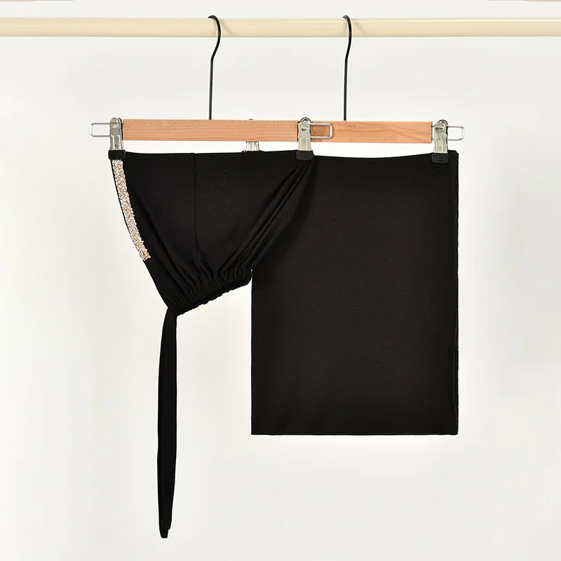 Women’s Lightweight Jersey Hijab Scarf – Breathable, Soft Stretch - The Dock Drop