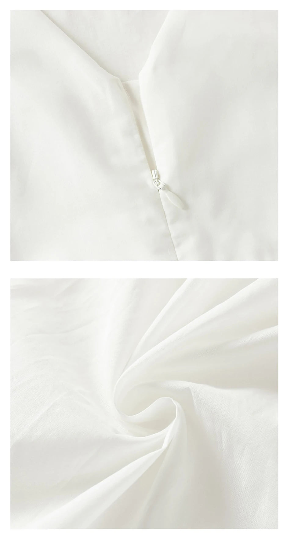 Girls White Pleated Party Dress – Sleeveless A-Line Dress