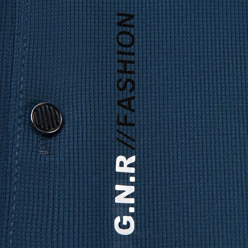 Men’s Short Sleeve Solid Polo Shirt – Breathable Stretch Knit, Casual Business Fit