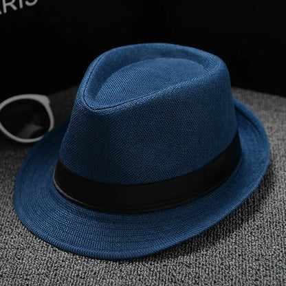 Men’s Lightweight Fedora Hat – Summer Cruise & Beach Style<