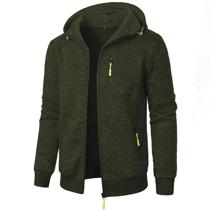Men’s Casual Zip Hoodie Sweatshirt - The Dock Drop
