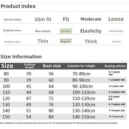 Kids’ Cartoon Cotton Tee – Breathable Summer Top