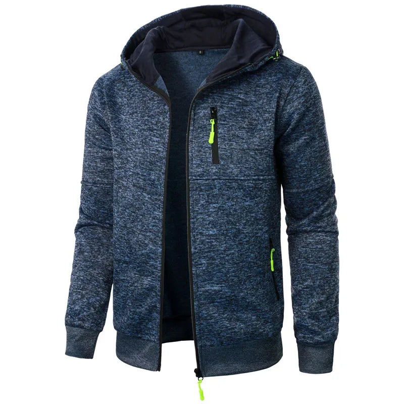 Men’s Casual Zip Hoodie Sweatshirt - The Dock Drop