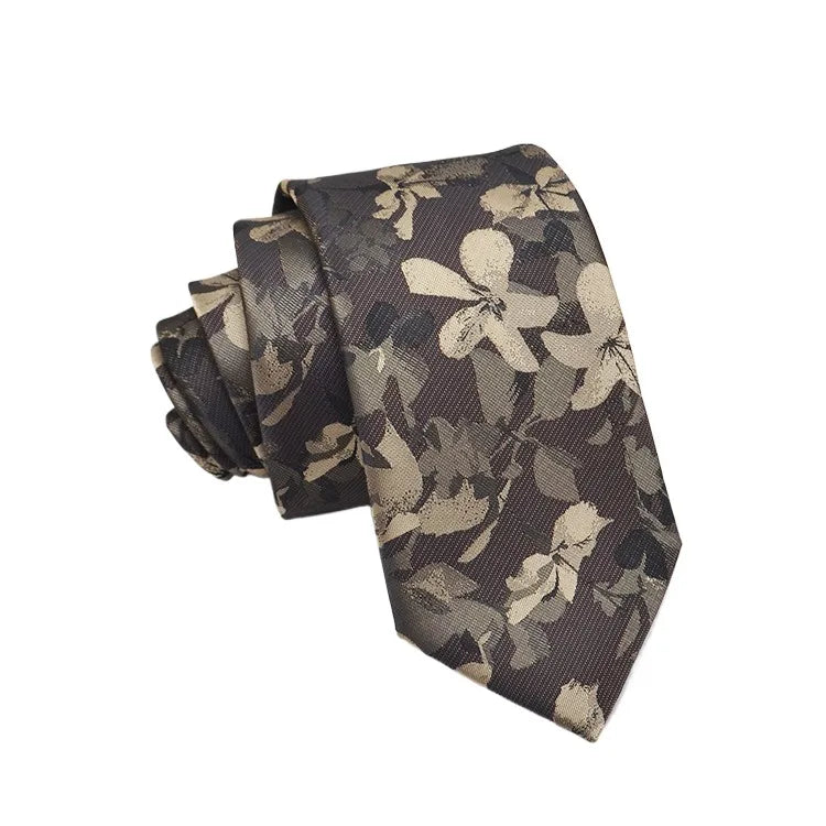 Men’s Floral Neck Tie – Classic 8cm Width
