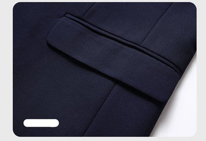 Men’s Modern Slim-Fit Blazer – Formal, Travel-Ready & Cruise-Sharp