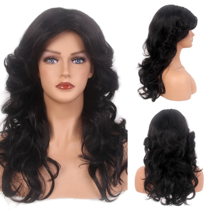 Women’s 70s Feathered Blonde Wig – Farrah Fawcett Style Disco Hair