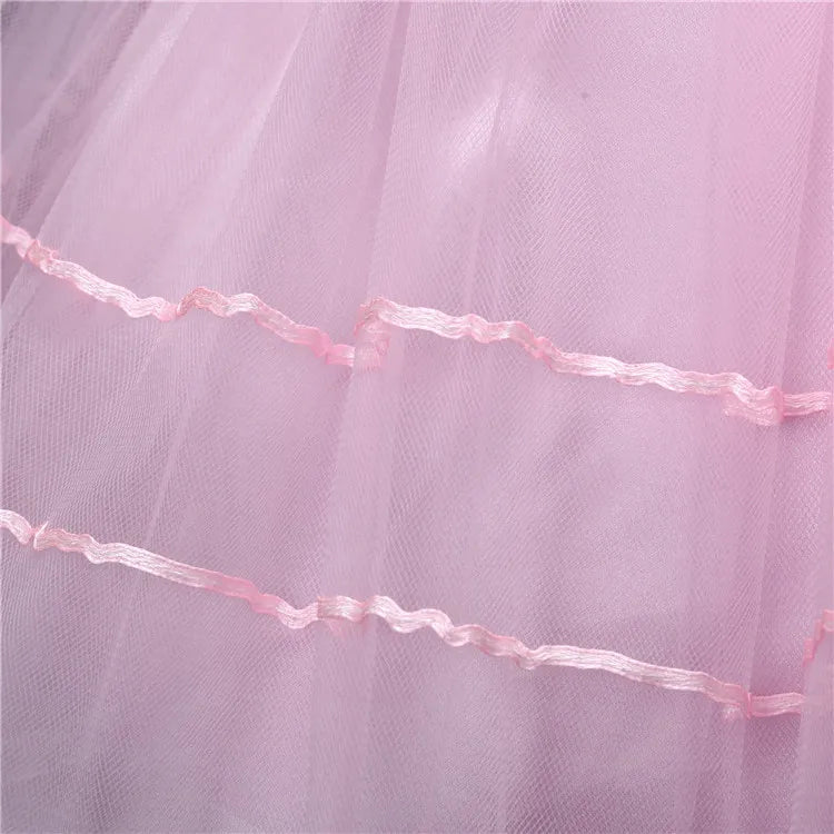 Princess Petal Layered Tulle Dress