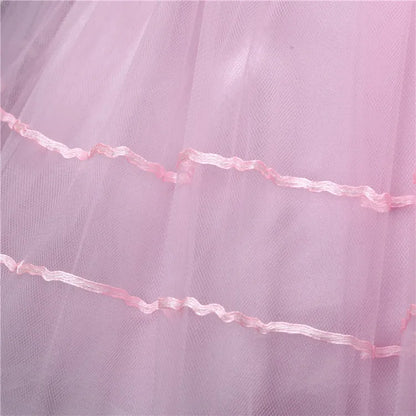 Princess Petal Layered Tulle Dress