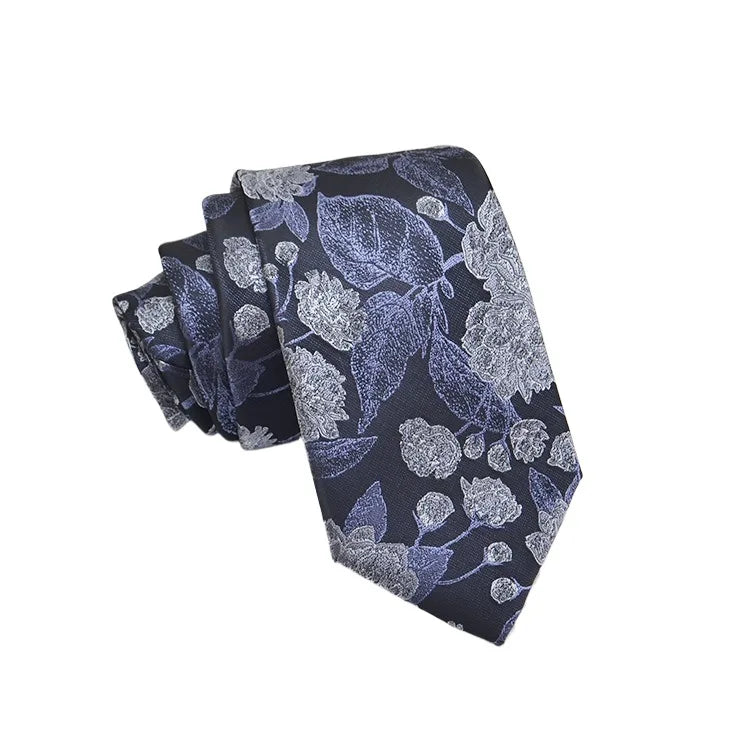 Men’s Floral Neck Tie – Classic 8cm Width