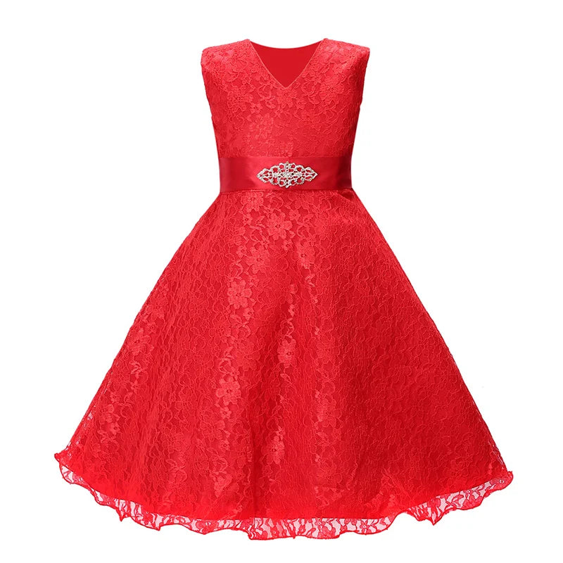 Princess Petal Layered Tulle Dress