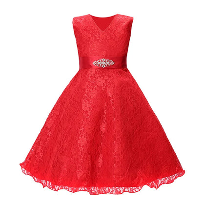 Princess Petal Layered Tulle Dress