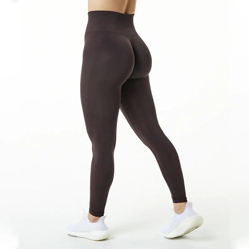 Women’s Seamless Leggings – High Waist, Stretch, Ankle Length - The Dock Drop