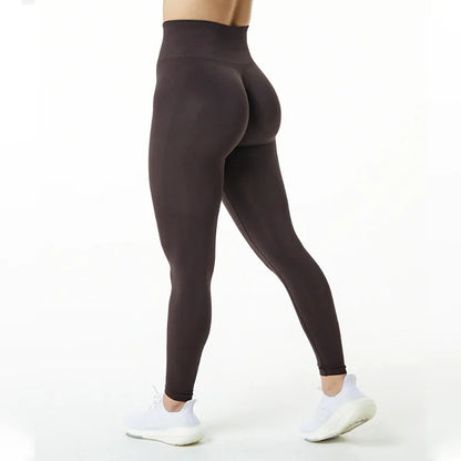 Women’s Seamless Leggings – High Waist, Stretch, Ankle Length - The Dock Drop