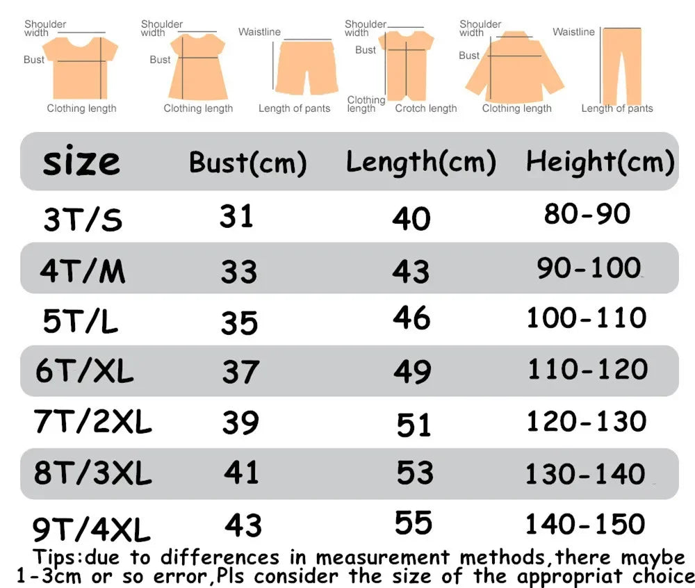 Kids’ Graphic Tee – Cool Girls K-Pop Inspired Short-Sleeve Top