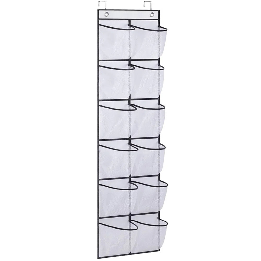 Over-the-Door Shoe Organizer (12-Pocket) – Cruise Cabin Space Saver