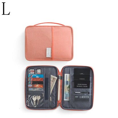Travel Passport Wallet & Document Organizer – Family Cruise Essentials