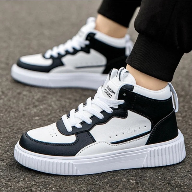 Men’s Athletic Sneakers – Lightweight Breathable Lace-Up Running Shoes