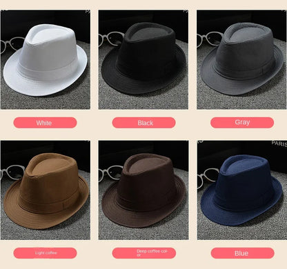 Men’s Lightweight Fedora Hat – Summer Cruise & Beach Style<