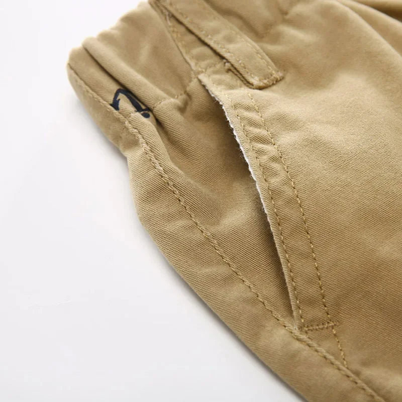 Toddler Cotton Anchor Shorts – Soft, Lightweight Summer Wear