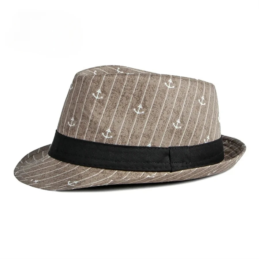 Classic Fedora Hat | Nautical & Travel-Ready Style
