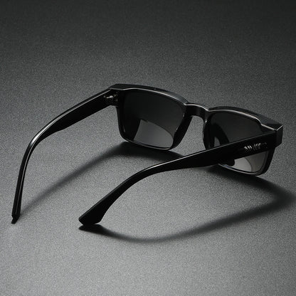 Classic Square Polarized Sunglasses – UV400 Unisex Travel Shades