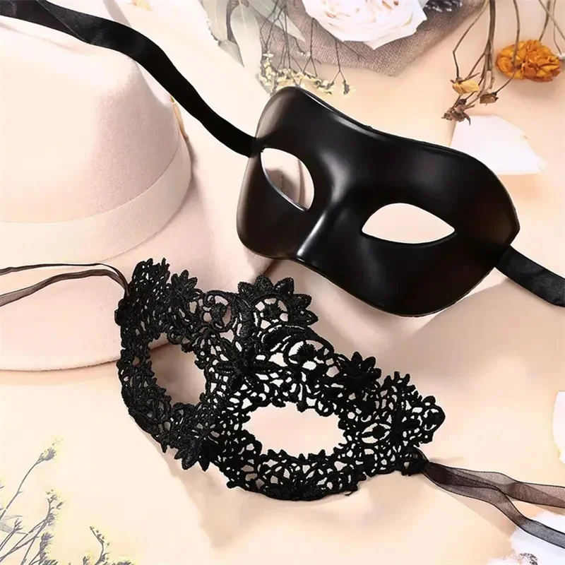 Black Masquerade Eye Masks